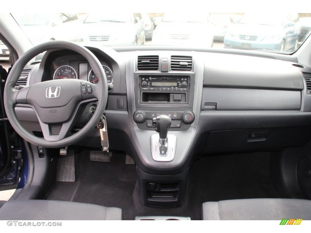 2008 Honda CR-V LX 4WD Gray Dashboard Photo #78254785