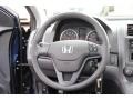 Gray 2008 Honda CR-V LX 4WD Steering Wheel