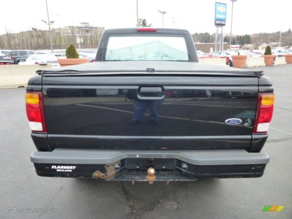 1999 Ranger Sport Extended Cab 4x4 - Black Clearcoat / Dark Graphite photo #4