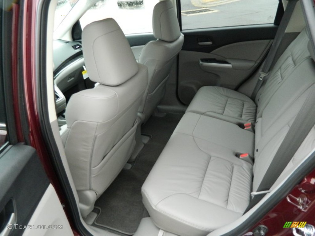 2013 CR-V EX-L - Basque Red Pearl II / Gray photo #10