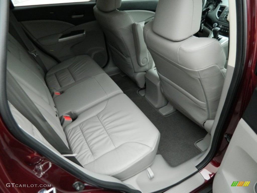 2013 CR-V EX-L - Basque Red Pearl II / Gray photo #12