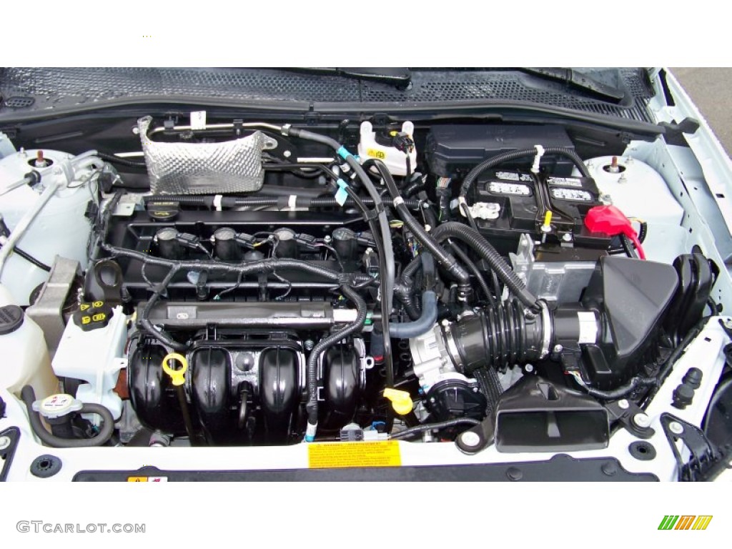 2011 Ford Focus SEL Sedan 2.0 Liter DOHC 16-Valve Duratec 20 4 Cylinder Engine Photo #78255445