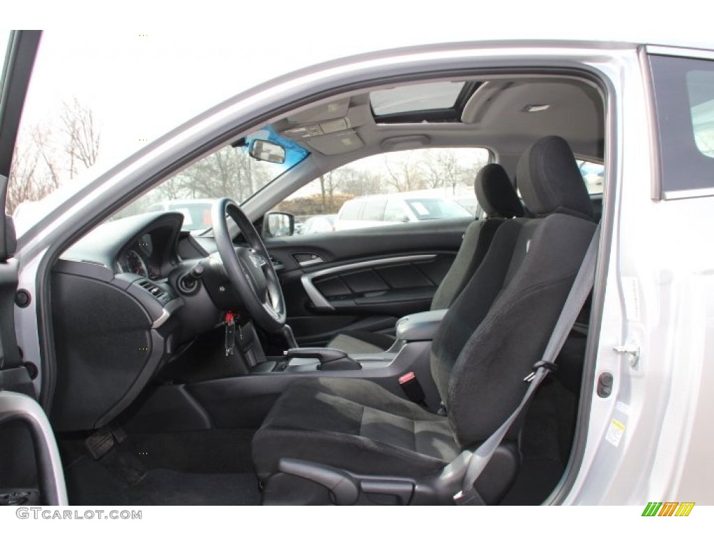 Black Interior 2011 Honda Accord EX Coupe Photo #78255907