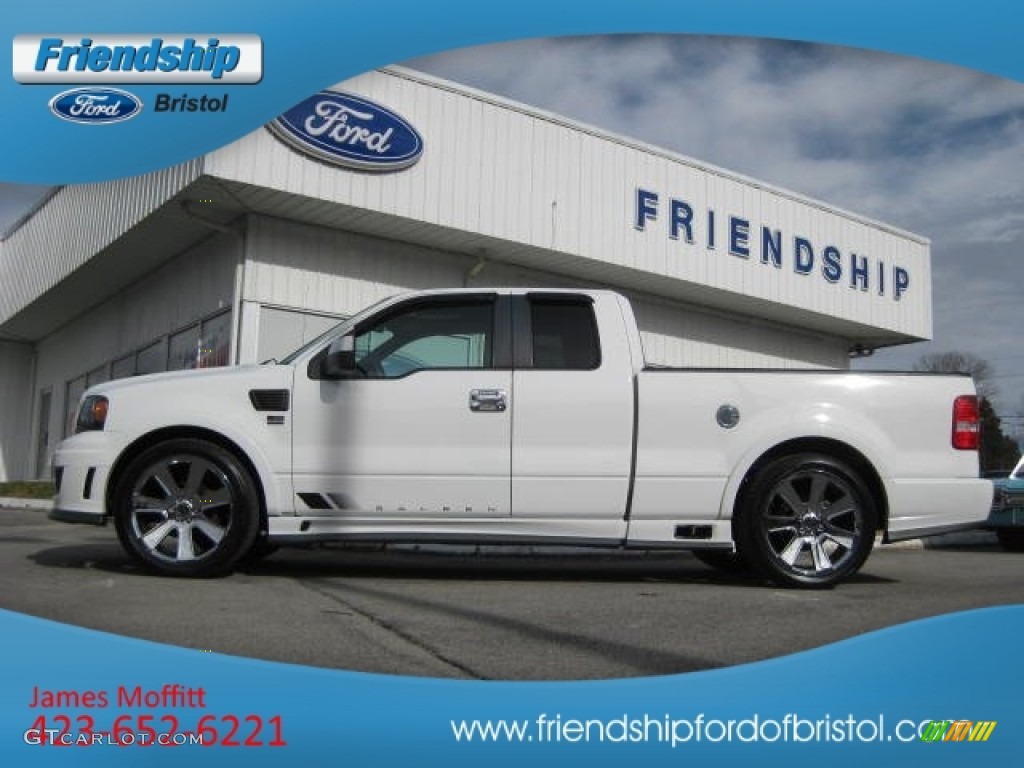 2007 F150 Saleen S331 Supercharged SuperCab - Oxford White / Saleen Dark Charcoal photo #1