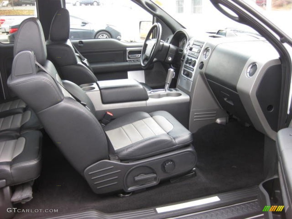 Saleen Dark Charcoal Interior 2007 Ford F150 Saleen S331 Supercharged SuperCab Photo #78257602