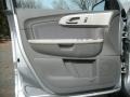 Dark Gray/Light Gray 2011 Chevrolet Traverse LS AWD Door Panel
