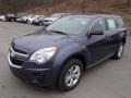 2013 Atlantis Blue Metallic Chevrolet Equinox LS AWD  photo #4