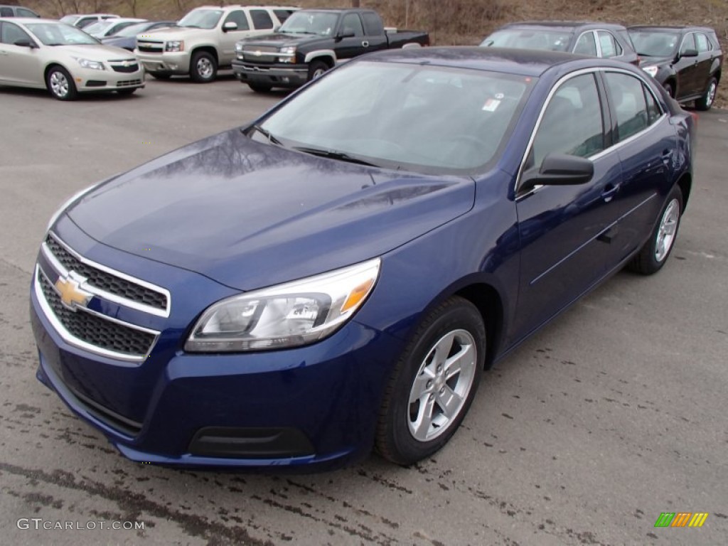 Blue Topaz Metallic 2013 Chevrolet Malibu LS Exterior Photo #78258334
