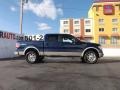 2010 Dark Blue Pearl Metallic Ford F150 Lariat SuperCrew 4x4  photo #9