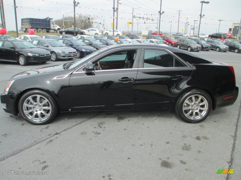 Black Raven 2008 Cadillac CTS 4 AWD Sedan Exterior Photo #78259745