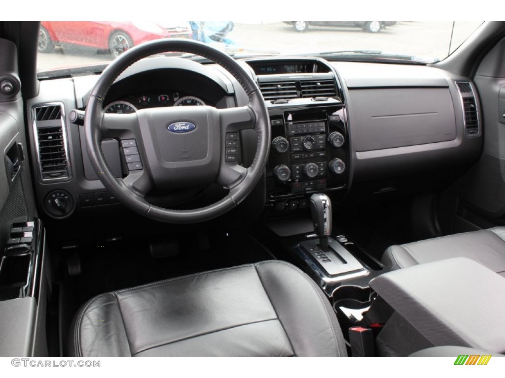 Charcoal Black Interior 2010 Ford Escape Limited V6 4WD Photo #78260506