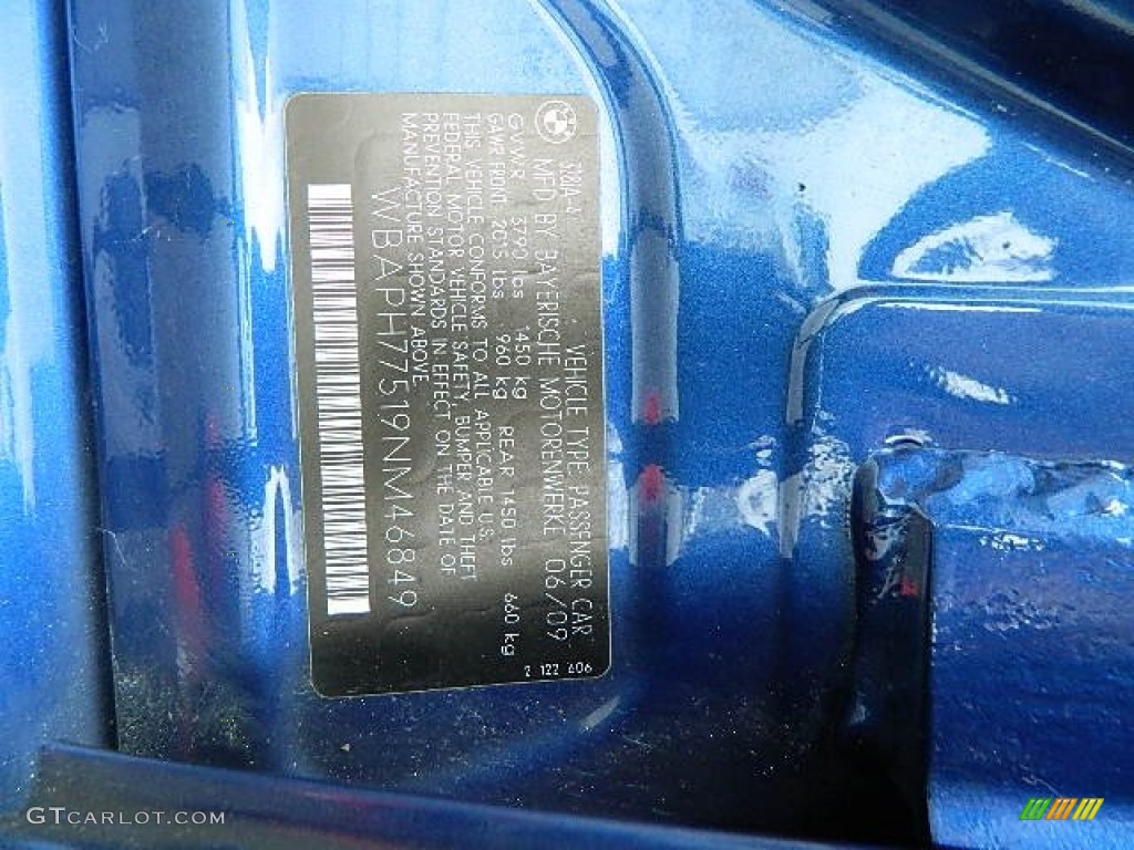 2009 3 Series 328i Sedan - Montego Blue Metallic / Beige photo #22