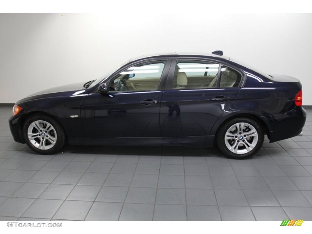 Monaco Blue Metallic 2008 BMW 3 Series 328i Sedan Exterior Photo #78260778