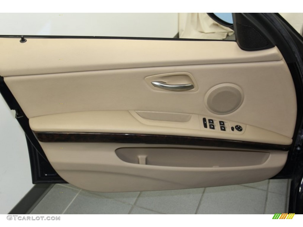2008 BMW 3 Series 328i Sedan Beige Door Panel Photo #78260926