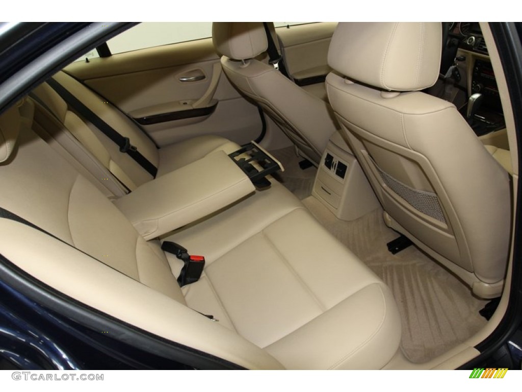 2008 3 Series 328i Sedan - Monaco Blue Metallic / Beige photo #32