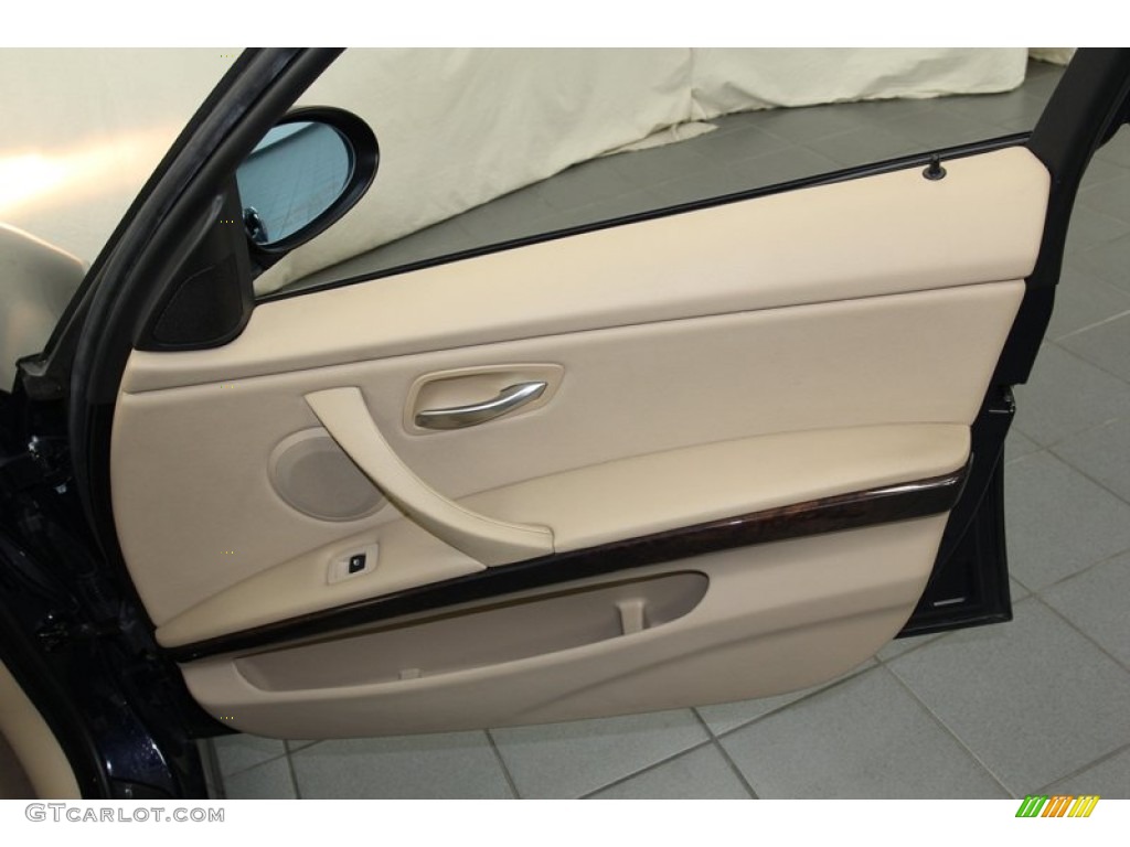 2008 BMW 3 Series 328i Sedan Beige Door Panel Photo #78261181