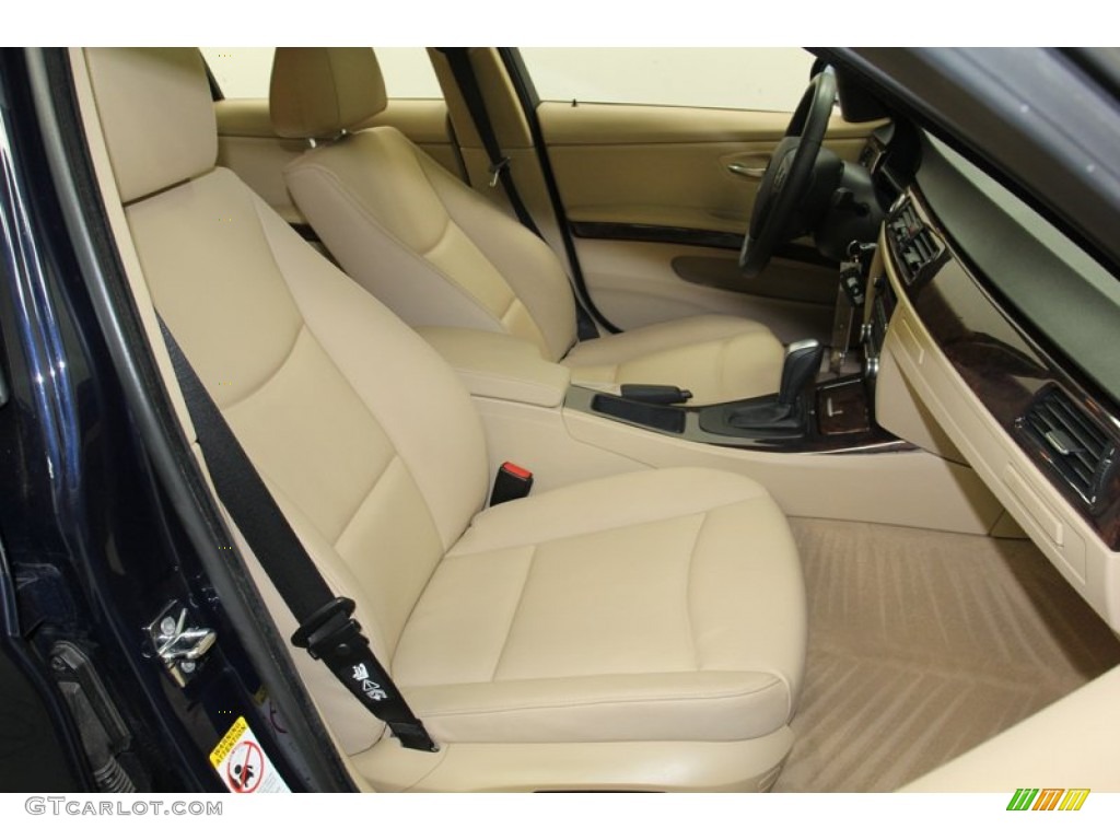 2008 3 Series 328i Sedan - Monaco Blue Metallic / Beige photo #38