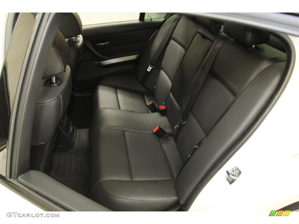 Black Interior 2009 BMW 3 Series 328i Sedan Photo #78261409
