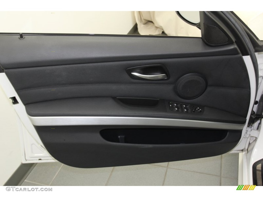 2009 BMW 3 Series 328i Sedan Black Door Panel Photo #78261414