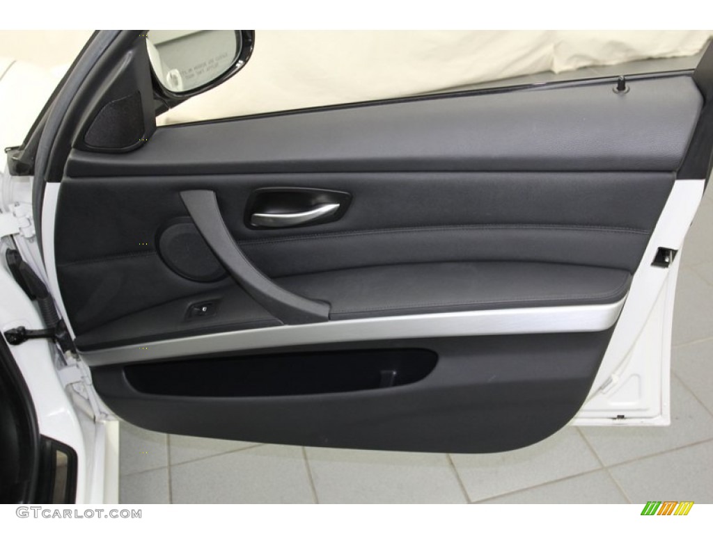 2009 BMW 3 Series 328i Sedan Black Door Panel Photo #78261697