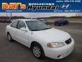 White Mica 2000 Nissan Sentra GXE