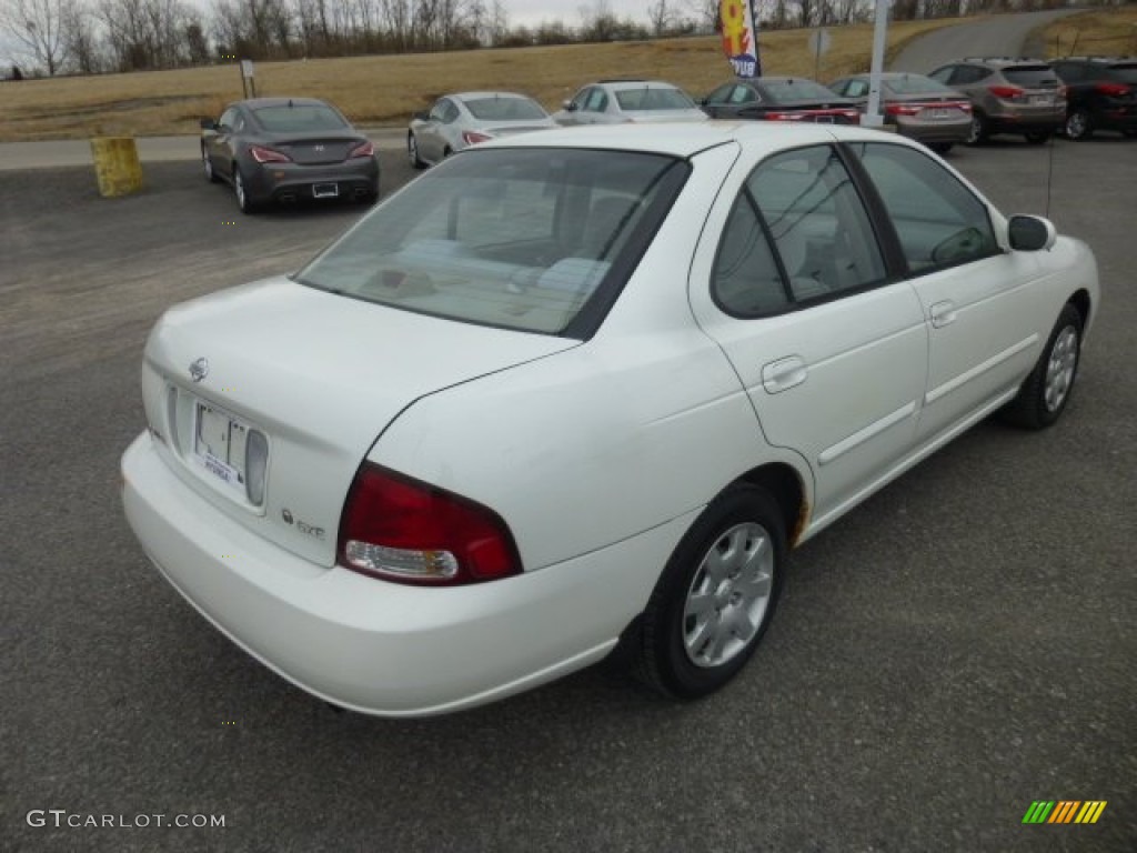 White Mica 2000 Nissan Sentra GXE Exterior Photo #78262335