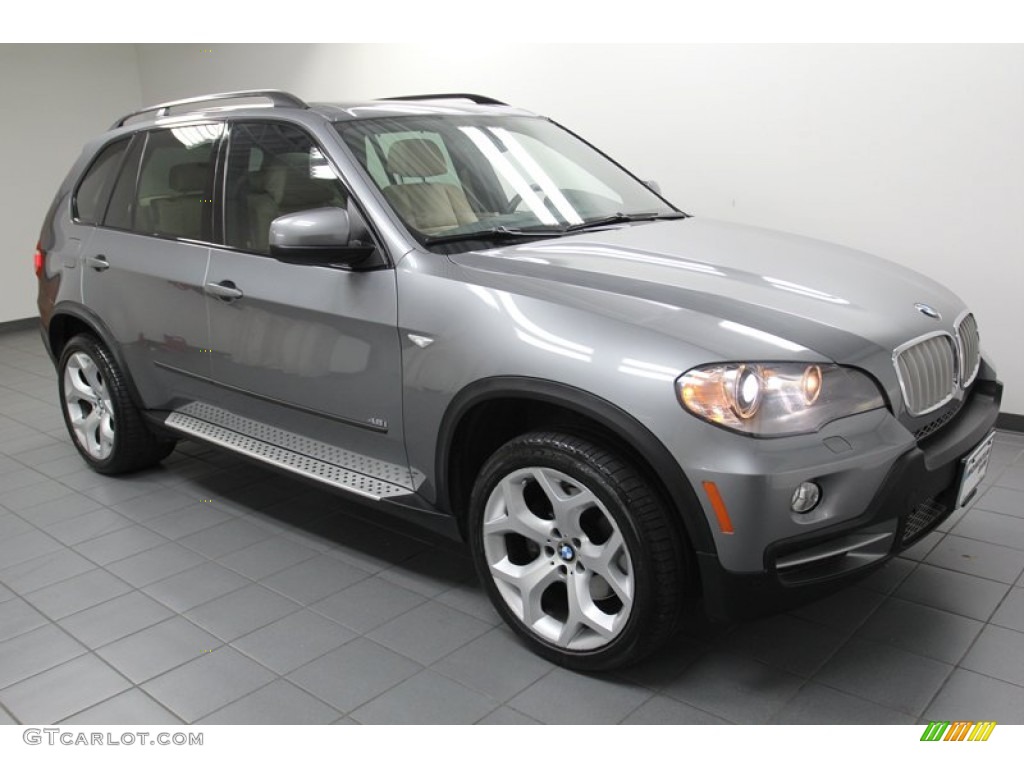 Space Grey Metallic 2008 BMW X5 4.8i Exterior Photo #78262348