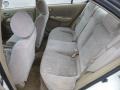 2000 Nissan Sentra Sand Interior Rear Seat Photo