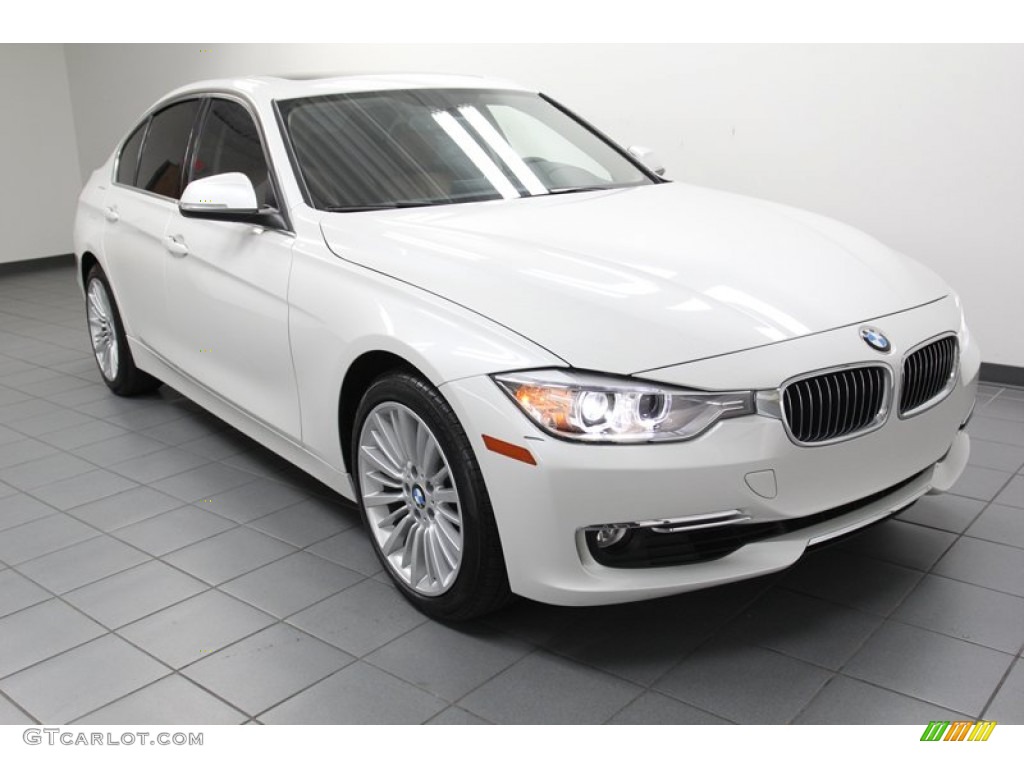 Mineral White Metallic 2012 BMW 3 Series 328i Sedan Exterior Photo #78263005