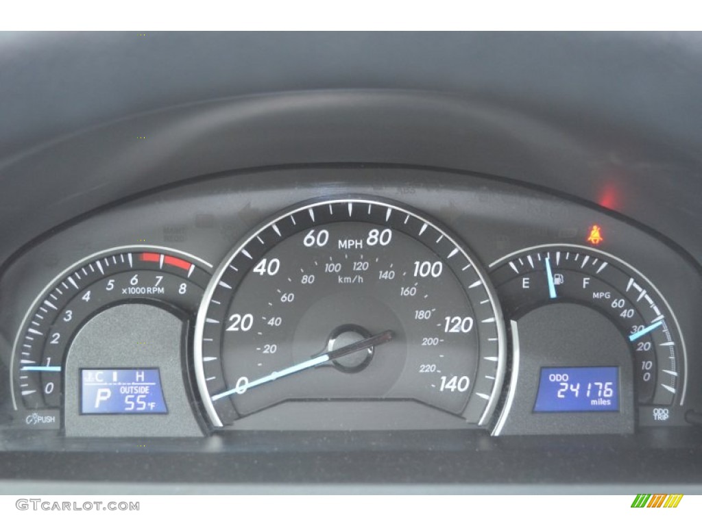 2012 Toyota Camry LE Gauges Photo #78263203