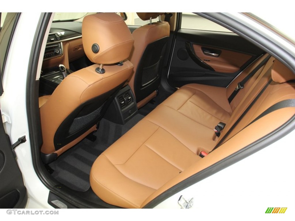 2012 BMW 3 Series 328i Sedan Rear Seat Photo #78263350