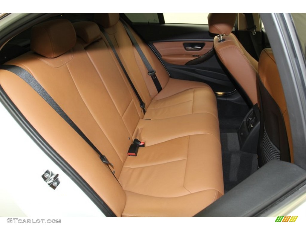 Saddle Brown Interior 2012 BMW 3 Series 328i Sedan Photo #78263446