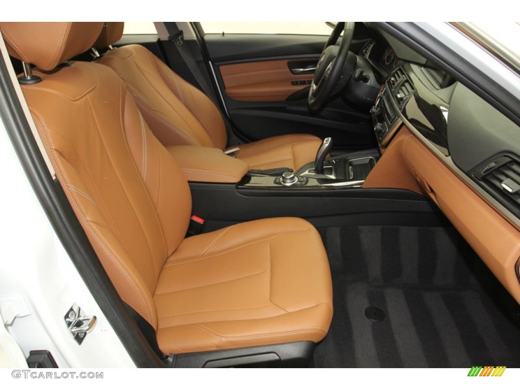 Saddle Brown Interior 2012 BMW 3 Series 328i Sedan Photo #78263496