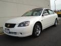 Satin White Pearl 2005 Nissan Altima 3.5 SE