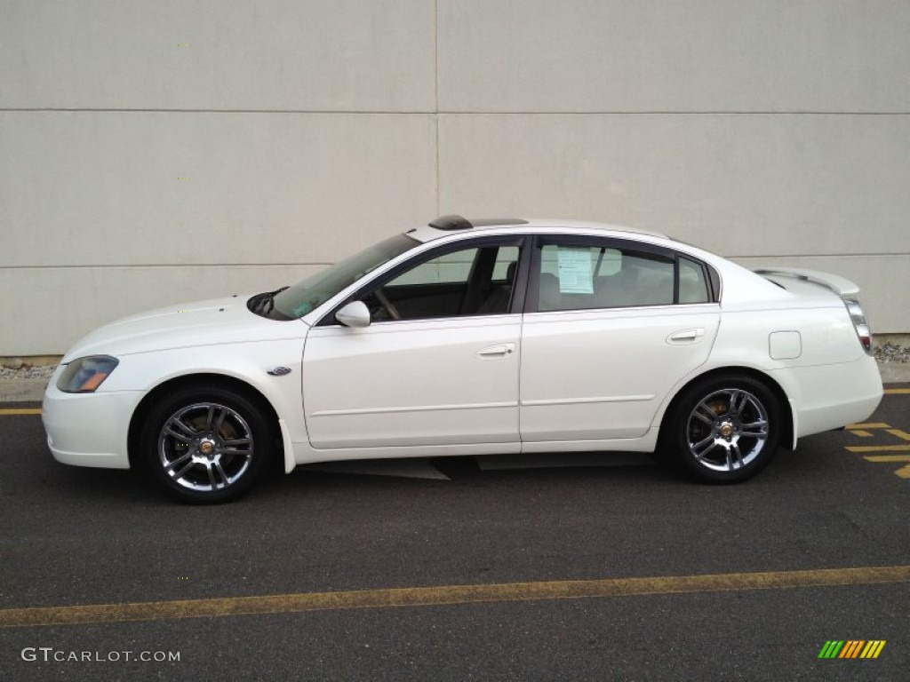 Satin White Pearl 2005 Nissan Altima 3.5 SE Exterior Photo #78263803