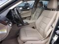 Almond Beige 2010 Mercedes-Benz E 350 4Matic Sedan Interior Color