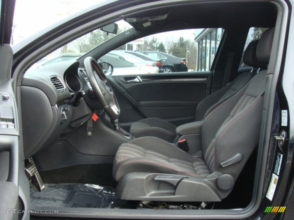 Interlagos Plaid Cloth Interior 2011 Volkswagen GTI 2 Door Photo #78264094