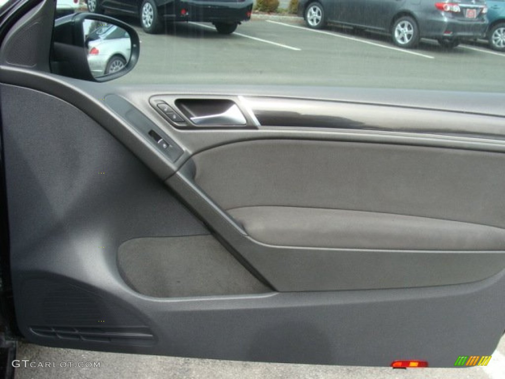2011 Volkswagen GTI 2 Door Interlagos Plaid Cloth Door Panel Photo #78264160