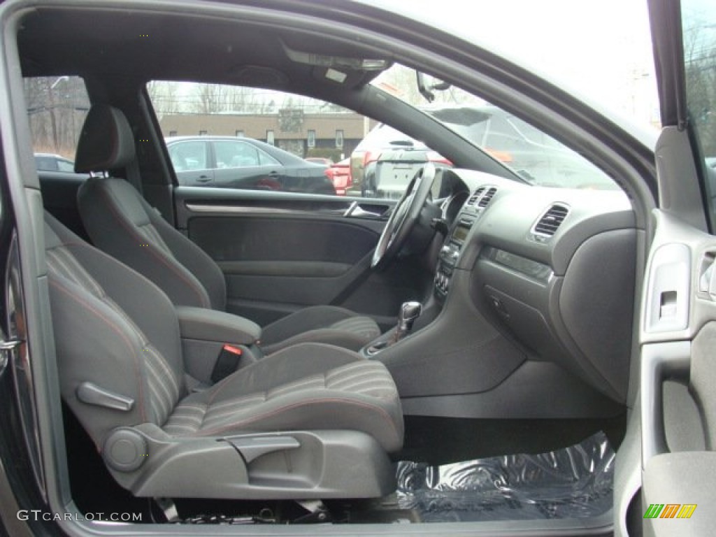 Interlagos Plaid Cloth Interior 2011 Volkswagen GTI 2 Door Photo #78264178