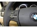 Venetian Beige Controls Photo for 2012 BMW 5 Series #78264361