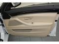 Venetian Beige 2012 BMW 5 Series ActiveHybrid 5 Door Panel
