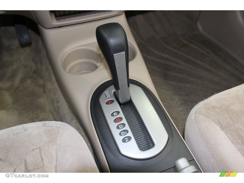 2001 Civic EX Coupe - Clover Green / Beige photo #18