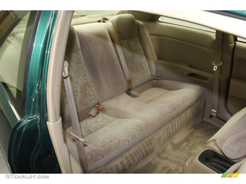 2001 Honda Civic EX Coupe Rear Seat Photos