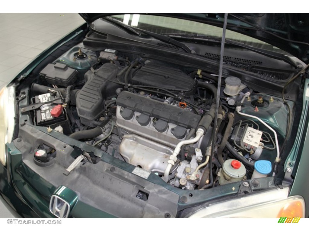 2001 Honda Civic EX Coupe Engine Photos