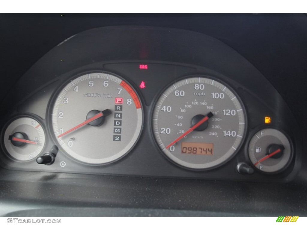 2001 Honda Civic EX Coupe Gauges Photo #78264823