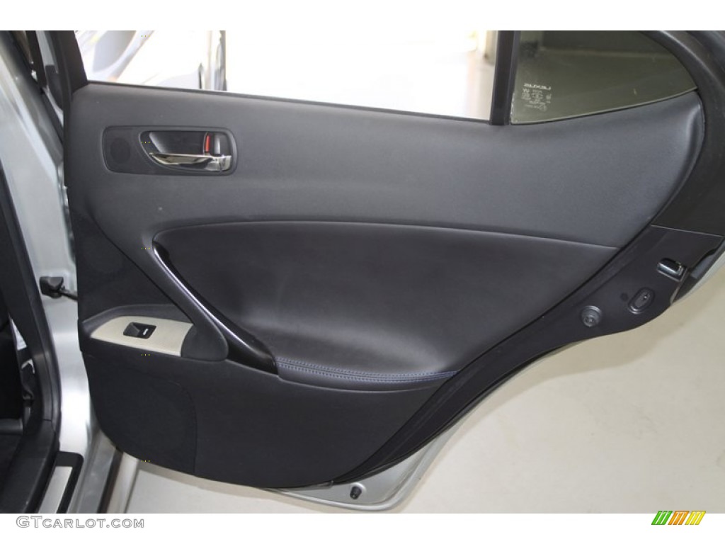 2009 Lexus IS F Black Door Panel Photo #78265243