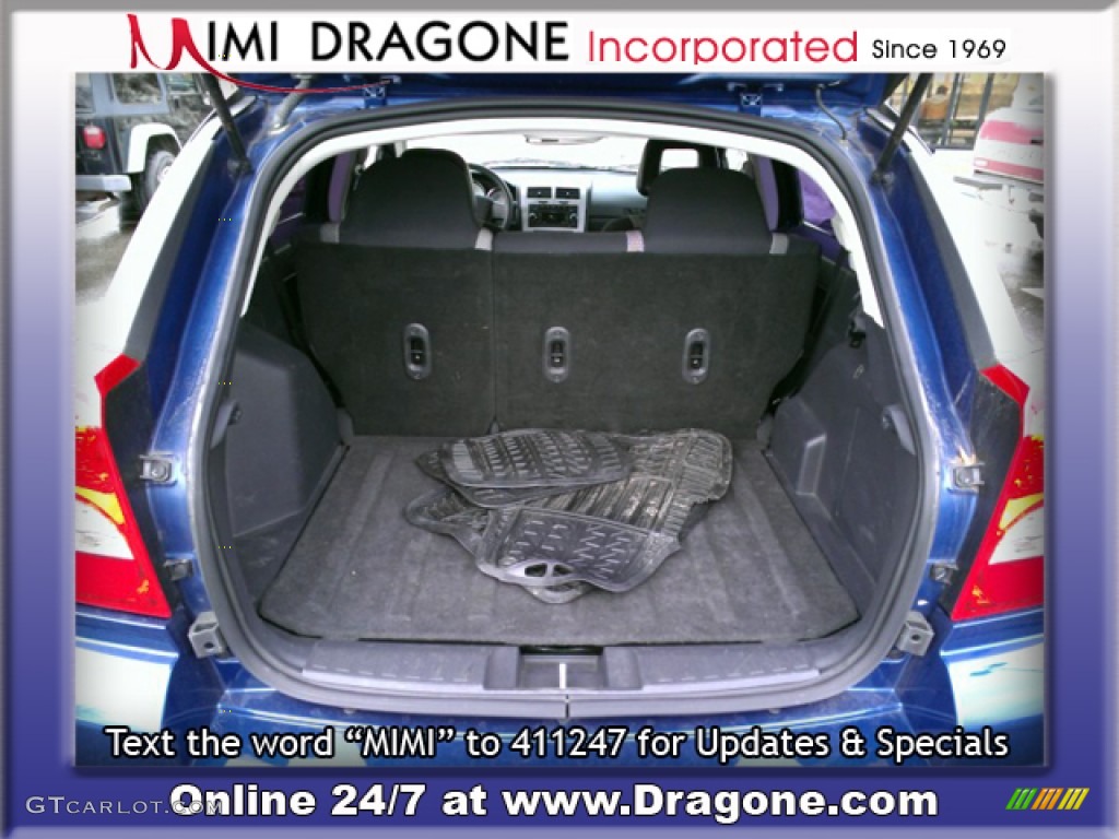 2009 Caliber SXT - Deep Water Blue Pearl / Dark Slate Gray photo #7