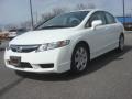 Taffeta White - Civic LX Sedan Photo No. 1