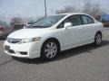 Taffeta White - Civic LX Sedan Photo No. 2