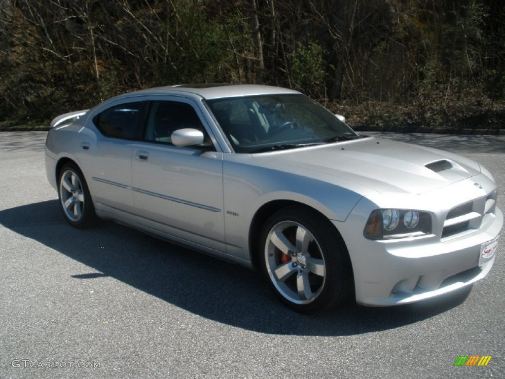 2007 Charger SRT-8 - Bright Silver Metallic / Dark Slate Gray photo #1